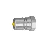 Riegler 242.53 B steeknippel zonder drukke iminator, serie B, NW 12,5, G 1/2 IG, 1 stuk