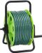 vidaXL Slanghaspel met slangkoppelset 0,5" 20 m vrijstaand PVC groen