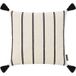 MAGMA Housse de coussin OYO, 40 x 40 cm, avec pompons (50 x 50 cm)