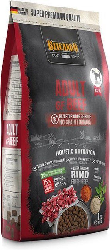 Belcando Adult Graanvrij Rund 12,5 kg