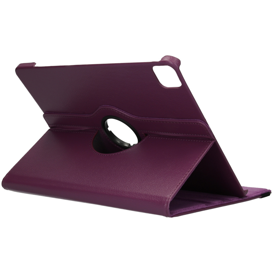 imoshion 360Â° draaibare Bookcase iPad Pro 12.9 (2020) tablethoes - Paars