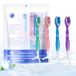 Brosse à dents de voyage jetable Lot de 26 avec dentifrice