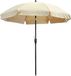 Madison - Parasol Lanzarote Round Ecru - 250cm - Beige