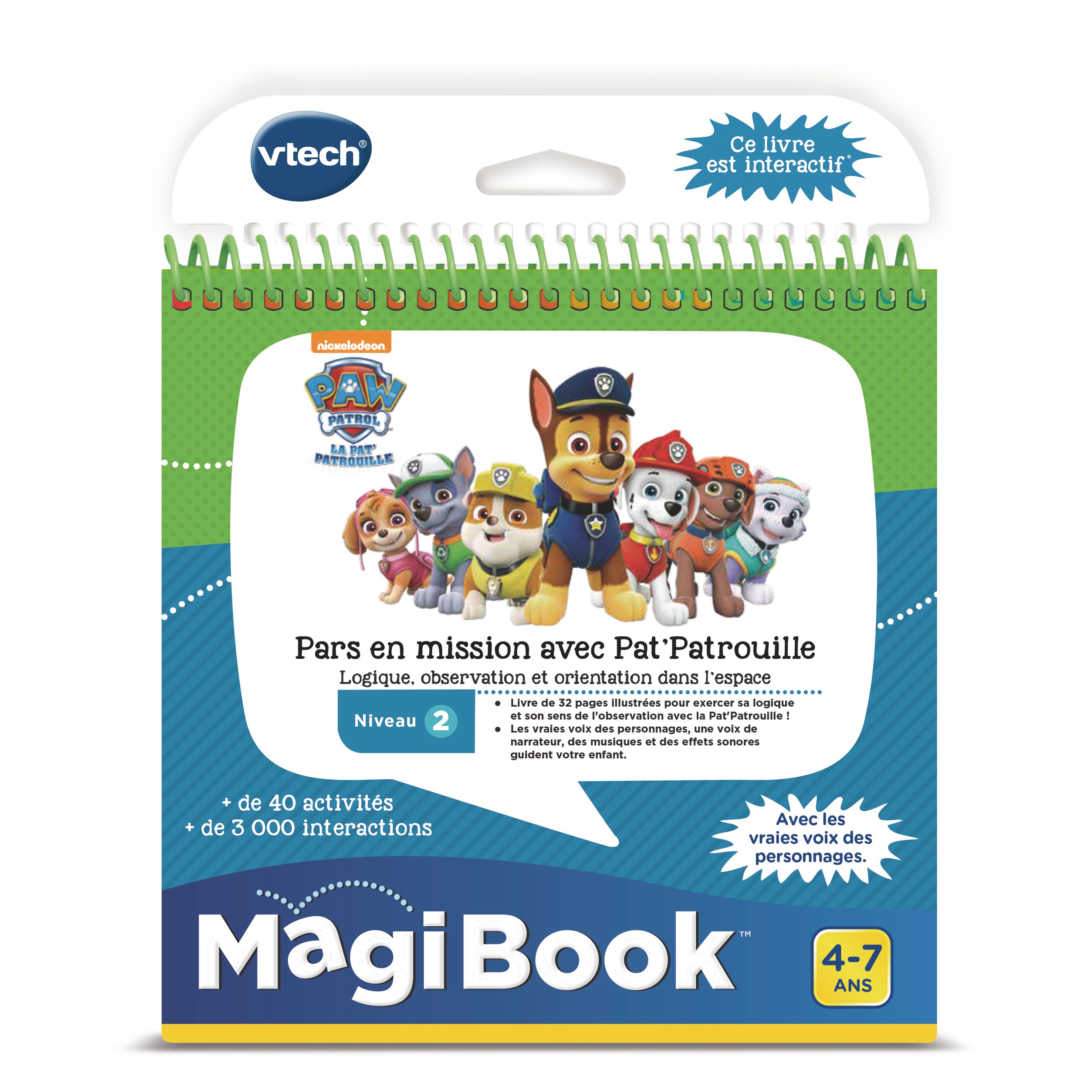VTech MagiBook Livre La Pat' Patrouille - Educatief speelgoed - Meerkleurig