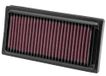 K&N vervangingsfilter compatibel met Harley Davidson XR1200 2008-2011 (HD-1208)