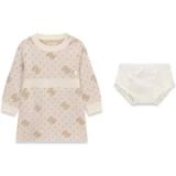 Ensemble robe pull et culotte bébé fille A6BK02-Z1313