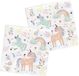 Folat Servetten Unicorns & Rainbows 33 x 33 cm - 20 stuks