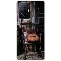 Xiaomi Bedrukt siliconen hoesje compatibel met Xiaomi Mi 11T 5G, Xiaomi Mi 11T Pro 5G Guitare