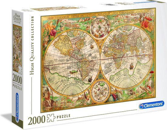 Clementoni De Oude Landkaart 2000