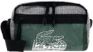 LACOSTE sac bandoulière Neocroc Reporter Bag Gris Chine Vert 132 Noir grijs