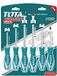 TOTAL - Set van 6 schroevendraaiers met magnetische punten