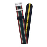 Timex BTQ392007 Unisex Polshorloge Nylon Band Zilverkleurig 20 mm