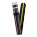 Timex BTQ392007 Unisex Polshorloge Nylon Band Zilverkleurig 20 mm