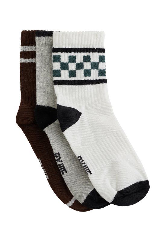 WE Fashion Jongens sokken met print, 3-pack