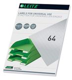 Leitz PC-beschrijfbare universele etiketten 48 x 16,9 mm, wit, 61810001
