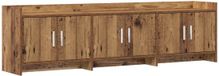 vidaXL TV-kast 168 x 33 x 47 cm Oud hout Bewerkt hout