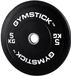 Gymstick Hi-impact Bumper Plate Olympique Zwart 5 kg