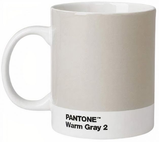 Copenhagen Design mok 375 ml porselein warm grijs - 5711938027612