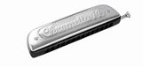 Hohner 257-C Chrometta 14 harmonica, chromatisch, sleutel van C, zilver