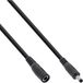 InLine 26855C electriciteitssnoer Zwart 0,5 m EIAJ-02 (4.0 mm, 1.7 mm)