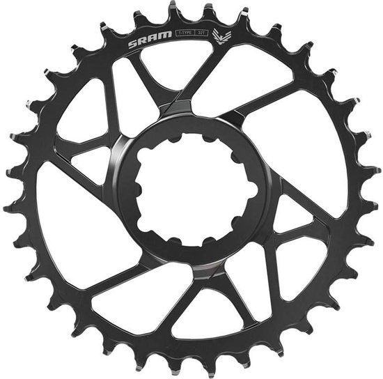 CR Sram Eagle 70 T-type 3mm Direct Mount Kettingblad Zilver 32t
