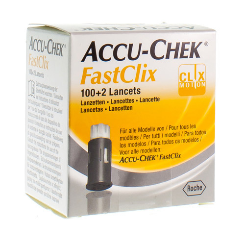 Accu-Chek Accu-Chek Fastclix 102 Lancetten