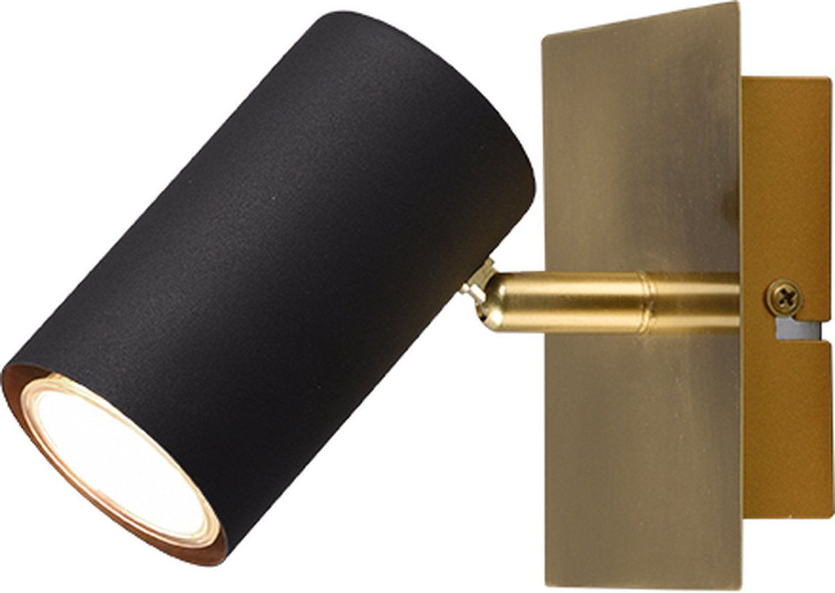 TRIO LEUCHTEN Marley Opbouwspot - Zwart goud - GU10