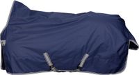 Bucas Deken Bucas Freedom Turnout High Neck 150gr Donkerblauw-zilver - 135/183