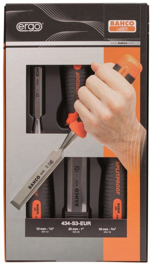 Bahco Steekbeitelset - 434/s3