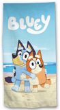 Bluey strandlaken beach 70 x 140 cm blauw