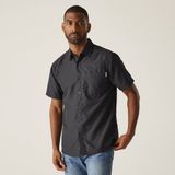 Regatta T-shirt Korte Mouwen Hiking Heren Mindano Ix Grijs Polyester