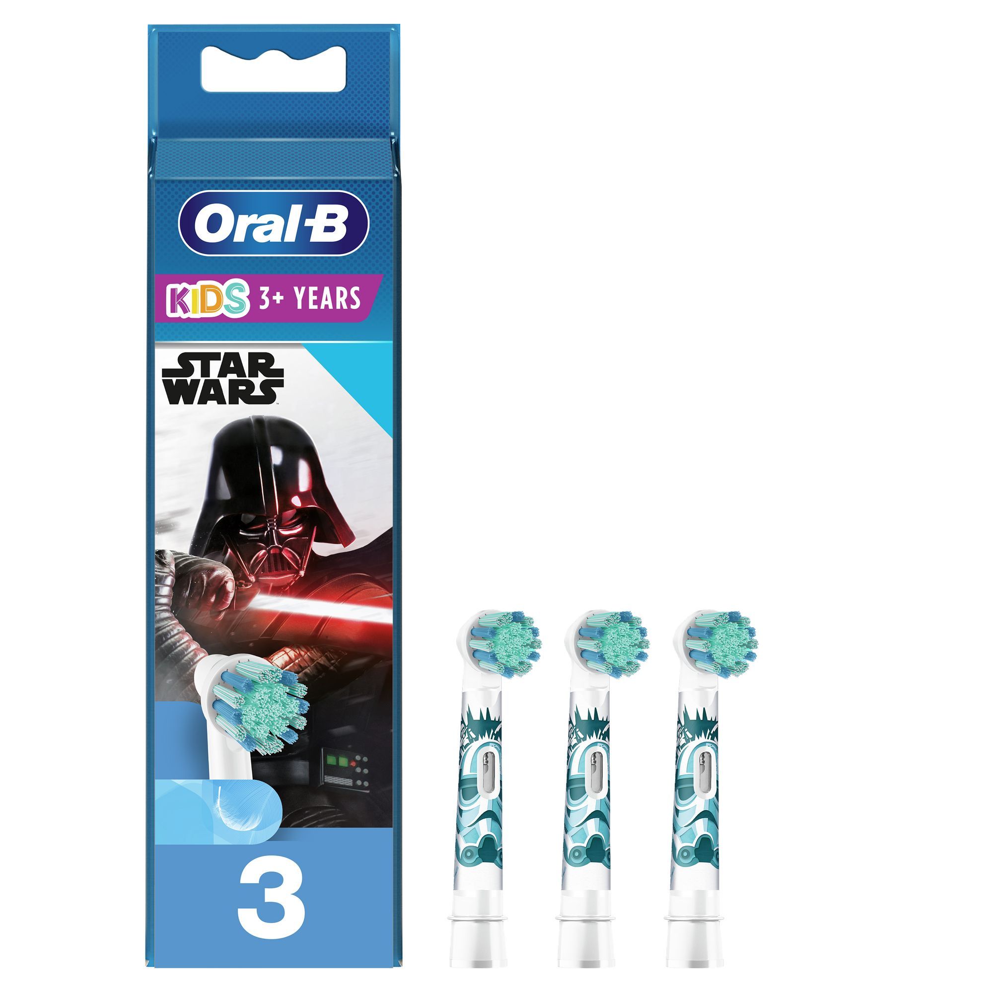 Oral-B Kids Opzetborstels Met Star Wars-figuren - 3 Stuks