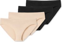 Schiesser Tai slip "95/5" serie Vrouwen Mix 1 Effen 4 stuk(s) XXL
