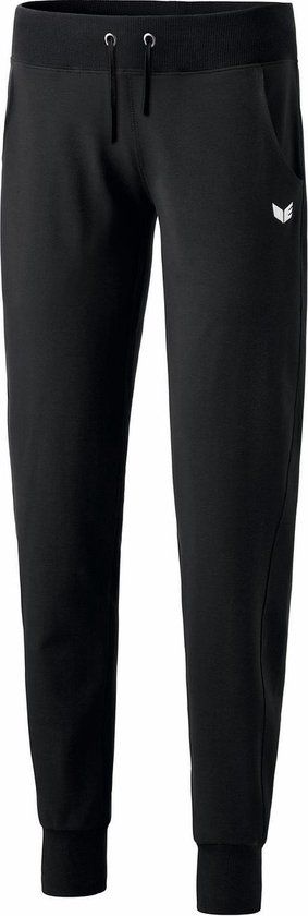 Erima Sweatbroek Met Boorden Dames Zwart Maat 48