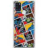 ERT GROUP mobiel telefoonhoesje voor Samsung A21s origineel en officieel erkend DC patroon Justice League 001
