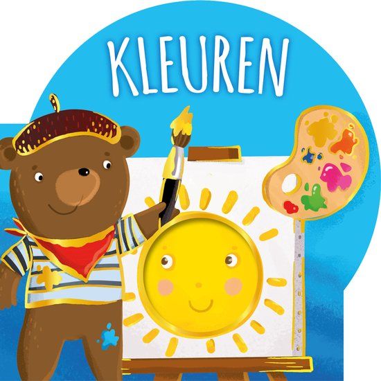 Top1Toys Bol Kartonboek - Kleuren