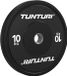 Tunturi Platinum bumperplates - 10kg - Noir