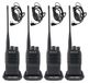 Freenet Talkie-walkie set Freenet Pmr446 - 2 paar - 16 Pmr- en 6 Freenet-kanalen - Oplaadbaar noir