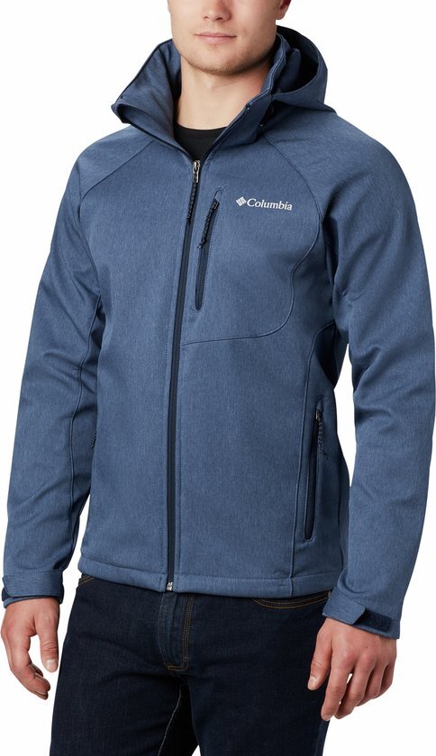 Columbia Cascade Ridge II Softshell Jas - Heren - Collegiate Navy Heather