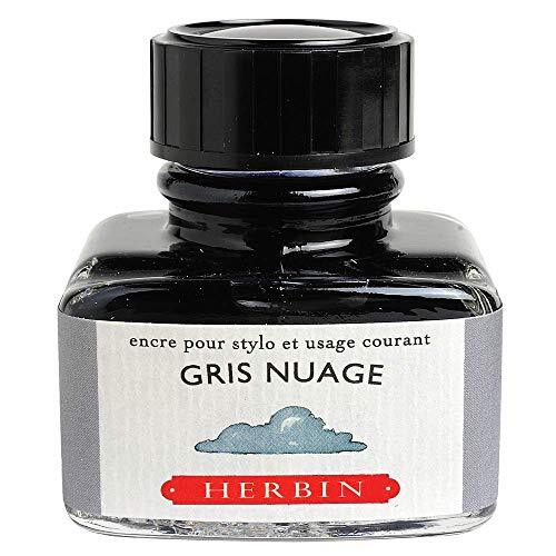 Herbin J 30 ml"D" Inktfles - Bewolkt Grijs