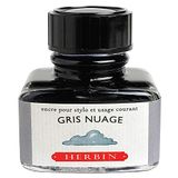 Herbin J 30 ml "D" Bewolkt Grijs Inktfles