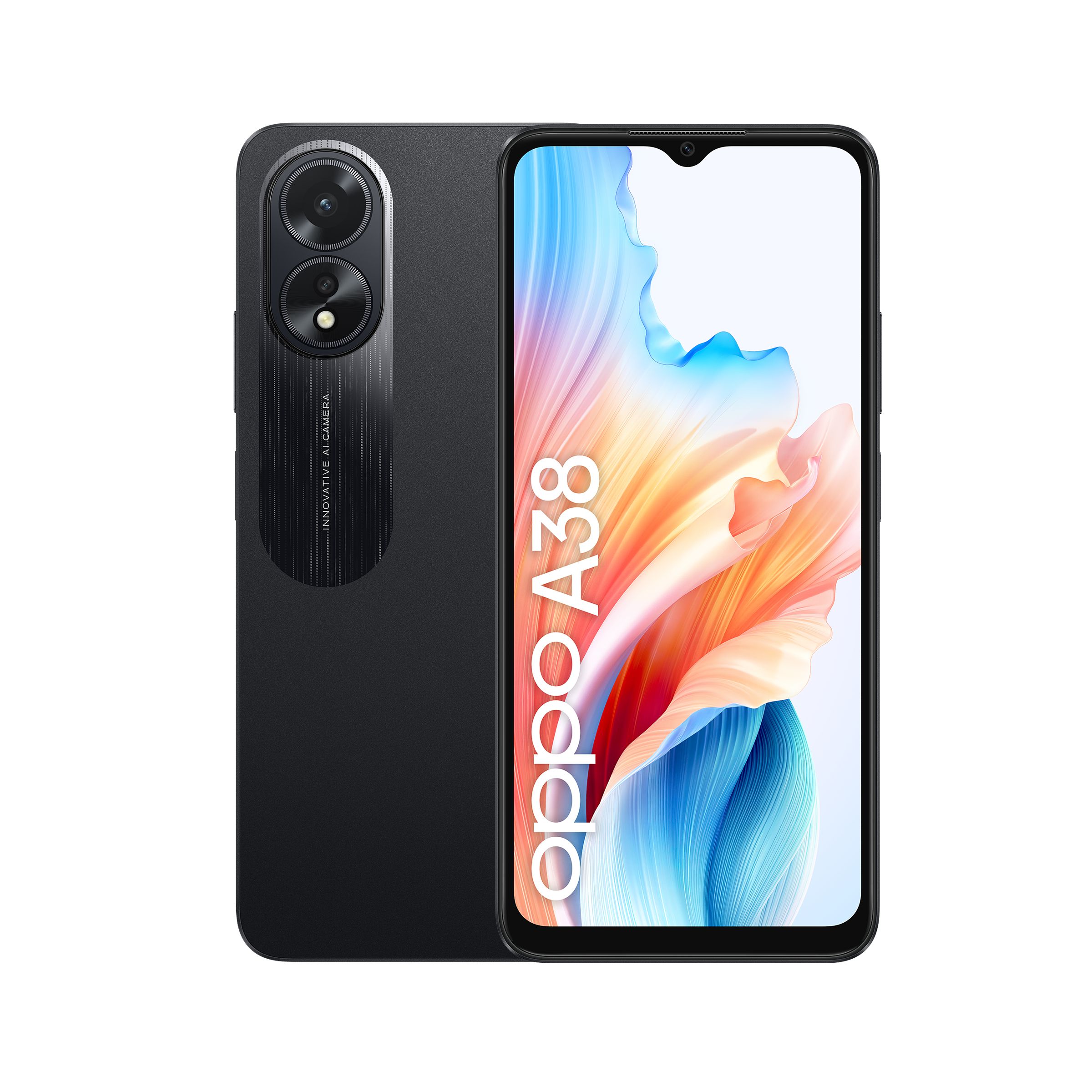 OPPO A38 / 128 GB / Zwart / 4G
