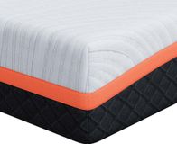 vidaXL Matras Wit en Grijs 140 x 200 cm Jacquardstof