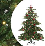 VidaXL Kunstmatige inklapbare kerstboom groen 150 cm pvc en staal