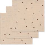 Konges Slojd 3 Pack Muslin Cloth Roze Katoen
