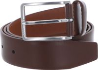 BOSS Leren Riem Erman-L Sz35 Leather Belt W80 Brown Bruine
