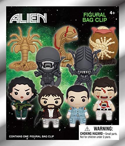 Monogram Aliens (1979) 3D Foam Bag Clip - 0077764770050