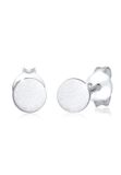 Elli - Oorbellen - Kreis Geo mattiert 925 Sterling Silber - Dames