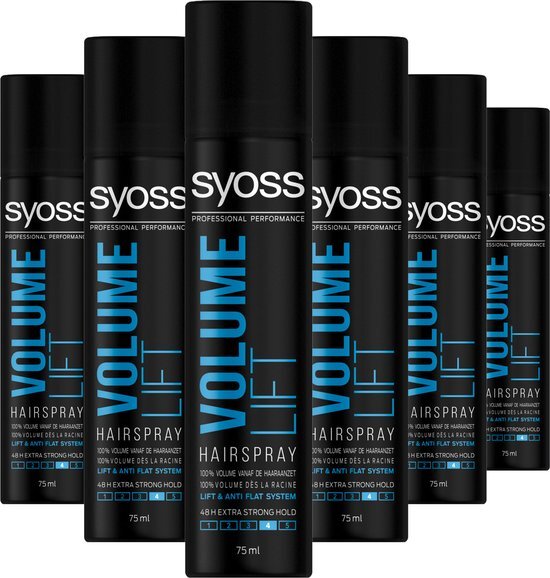 Syoss Volume Lift Haarspray 400 ml - 6 stuks - Voordeelverpakking