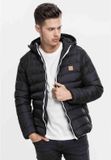 Urban Classics Basic Bubble Winterjas 4XL Zwart